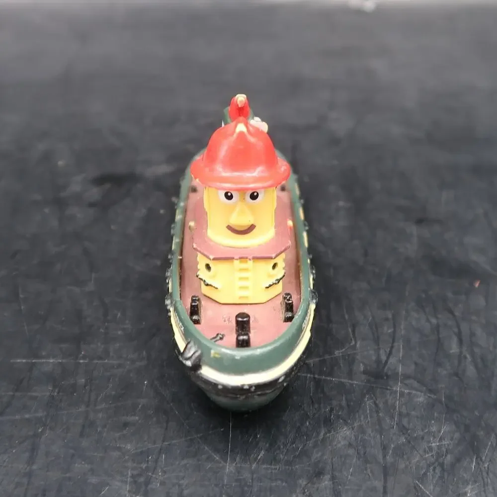 ERTL Theodore Tugboat Die Cast Toy Boats Set of 2 Rebecca & Foduck Vintage 1998